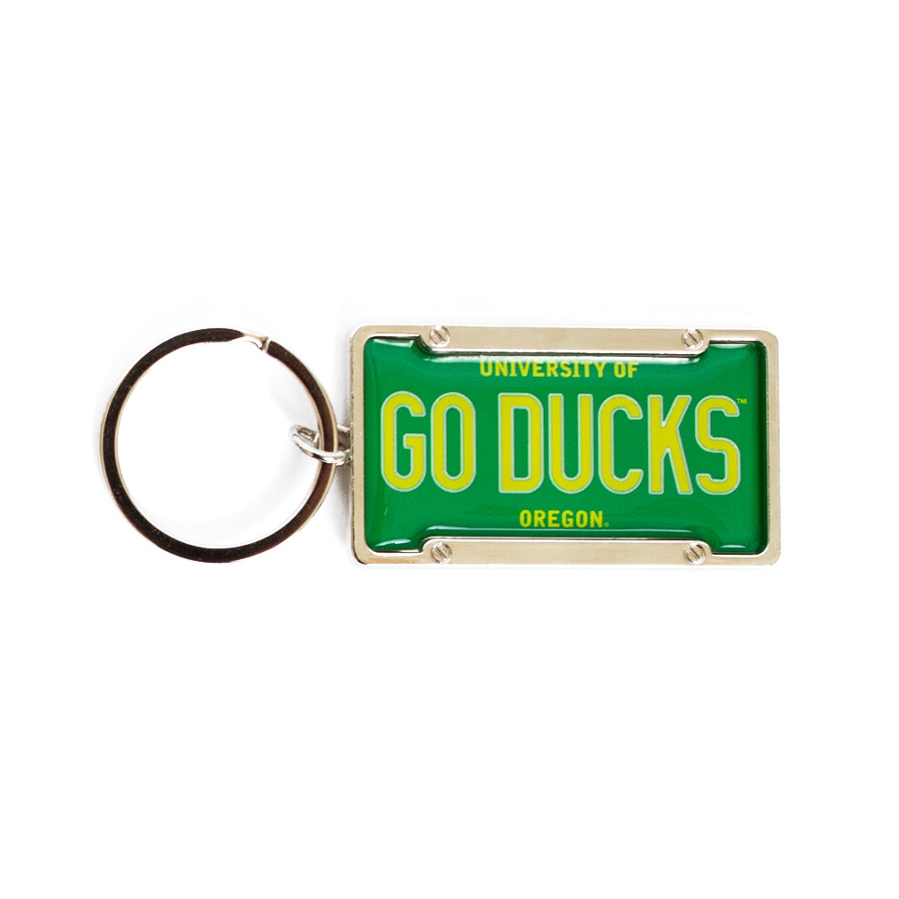 Go Ducks, Neil, Green, Keychain/Keytag, Gifts, License Frame design, 960318